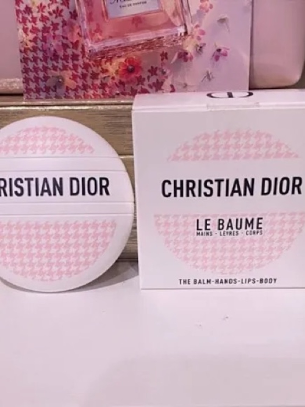 Dior Le Baume Multi-Use Balm — White & Pink
